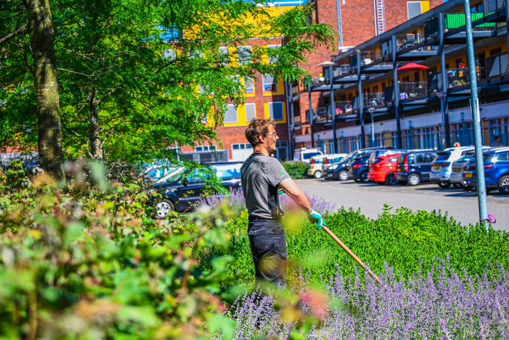 werken in de groenvoorziening Twello